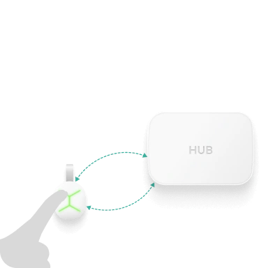 U-Prox Keyfob Kablosuz Güvenlik Butonu